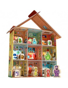 Logic Games ¿Dónde está Wanda? es un juego de lógica y observación de HABA. 2