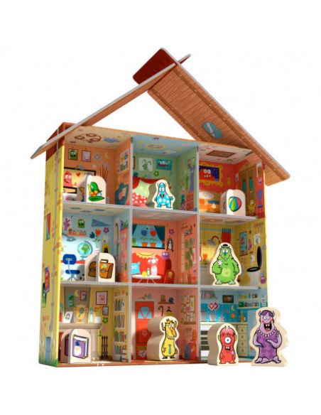 Logic Games ¿Dónde está Wanda? es un juego de lógica y observación de HABA.