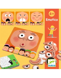 Educativo Emotico es un juego de emociones para niños a partir de 4 años. Editado por Djeco.