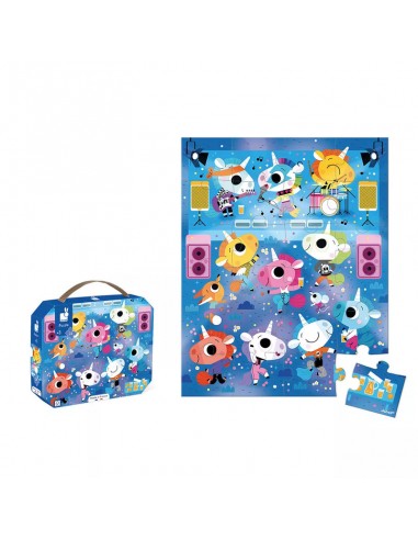 Puzzle Concierto de Rock Unicornios 24 Piezas es un puzzle para niños a partir de 3 años.