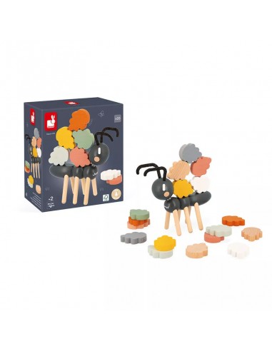 Juego de equilibrio de hormigas Sweet Coccon es un juego de Janod para niños a partir de 2 años.