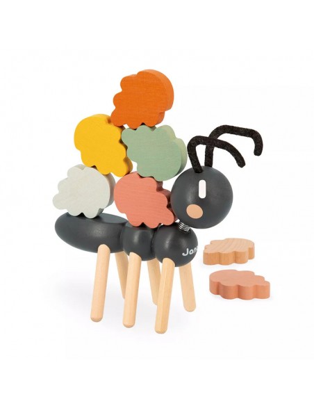 Juego de equilibrio de hormigas Sweet Coccon es un juego de Janod para niños a partir de 2 años.