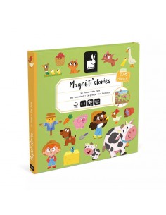 Magneti´Stories la Granja  es un juego magnético de Janod.