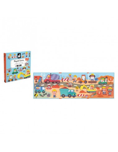 Magneti´stories de Janod es un escenario magnético para niños a partir de 3 años.