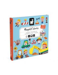 Magneti´stories de Janod es un escenario magnético para niños a partir de 3 años.