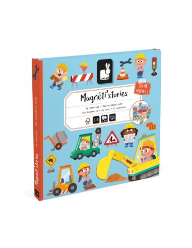Magneti´stories de Janod es un escenario magnético para niños a partir de 3 años.