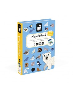 Magntibook animales de Janod es un juego educativo magnético a partir de 3 años.