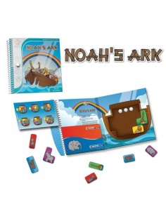 Noah´s Ark es un juego de lógica para niños a partir de 5 años. Editado por Smart Games. 2