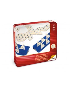 Dominó triangular metal vox está fabricado por Cayro.