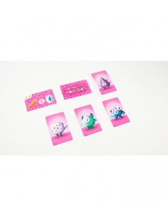 Ojo Mano pata ¡Monstruos es un juego de cartas de Átomo Games. 2