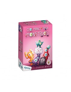 Ojo Mano pata ¡Monstruos es un juego de cartas de Átomo Games.