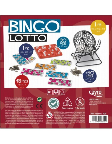 Bingo Lotto de Cayro.