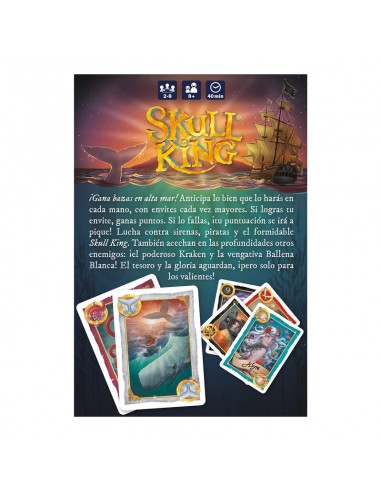 Skull King es un juego de bazas editado por Devir.