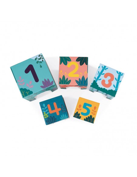 Figuras y Pirámide animales de Janod.