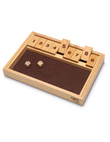 Shut the Box de Cayro es un juego de matemáticas de Cayro.