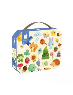 PUZZLE DE IMAGENES DE LA NATURALEZA -  20 piezas
de Janod.