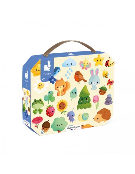 PUZZLE DE IMAGENES DE LA NATURALEZA -  20 piezas
de Janod.