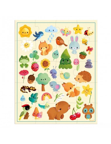 PUZZLE DE IMAGENES DE LA NATURALEZA -  20 piezas
de Janod.