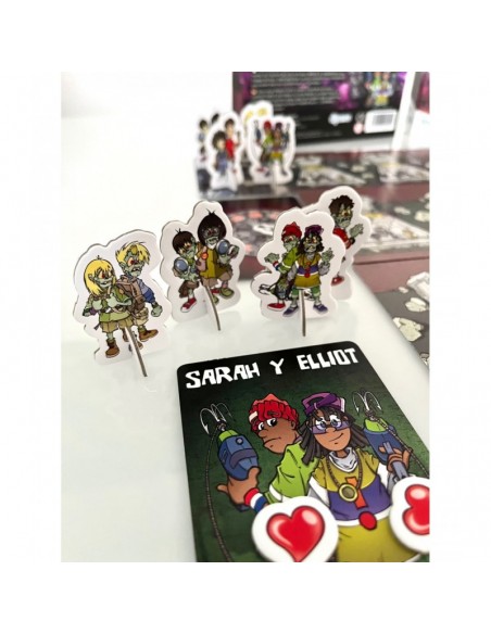 Noche de Zombis es un juego de cartas cooperativo de Átomo Games.