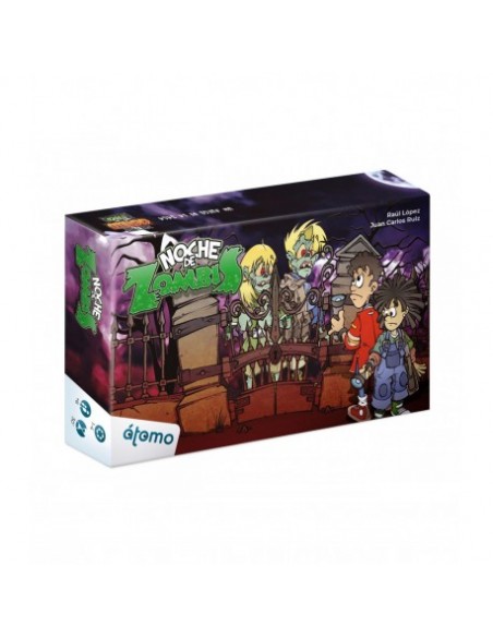 Noche de Zombis es un juego de cartas cooperativo de Átomo Games.