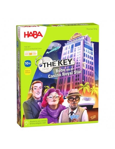The Key robo en el Casino Royal Star. Editorial HABA.