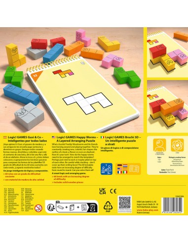 Logic Games Gusi & Co es un juego de lógica de HABA.