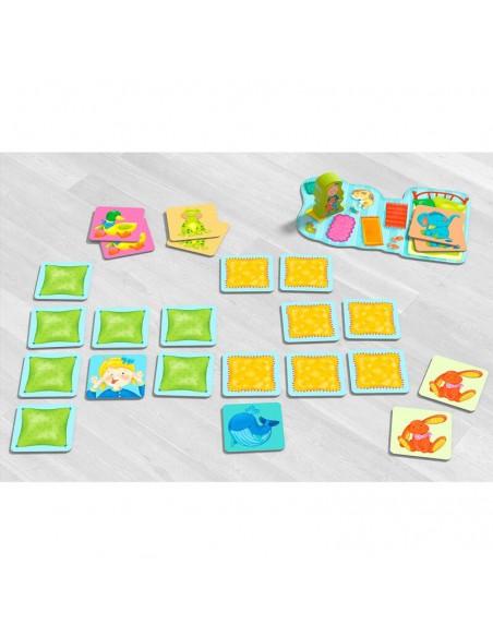 Memo con Maxi es un juego de memoria para niños a partir de 2 años de la editorial HABA.