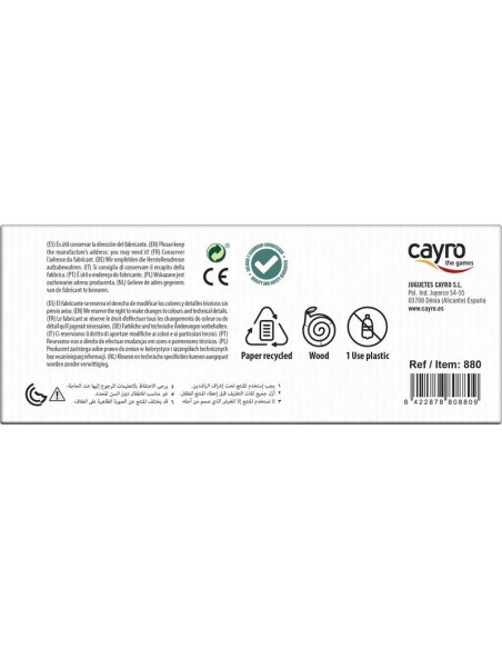 Brain Teaser Cube es un rompecabezas de la marca Cayro.