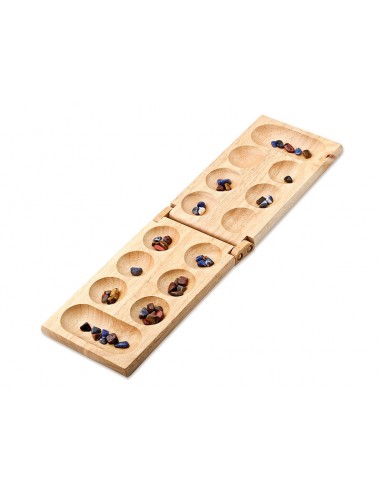 Mancala es un juego clásico de madera de la editorial Cayro.