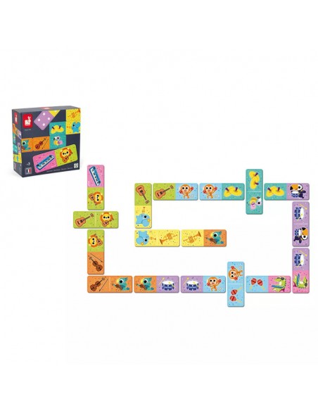 Dominó instrumentos musicales de Janod.