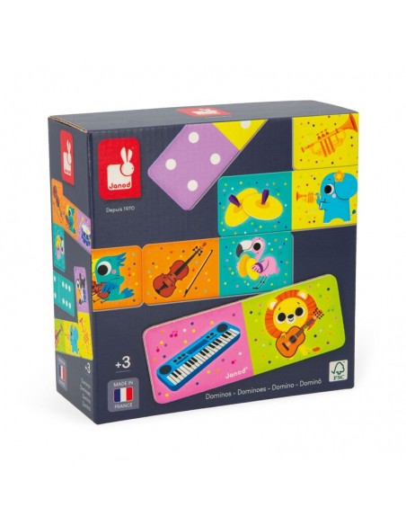 Dominó instrumentos musicales de Janod.