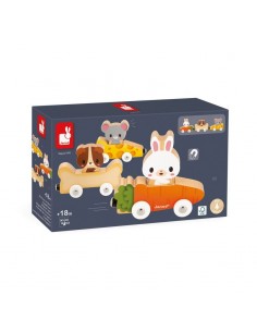 Animales de compañía magnéticos de Janod.