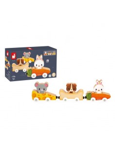 Animales de compañía magnéticos de Janod. 2