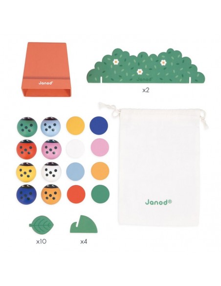 Juego de memoria Mariquitas de Janod.