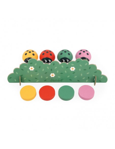 Juego de memoria Mariquitas de Janod.