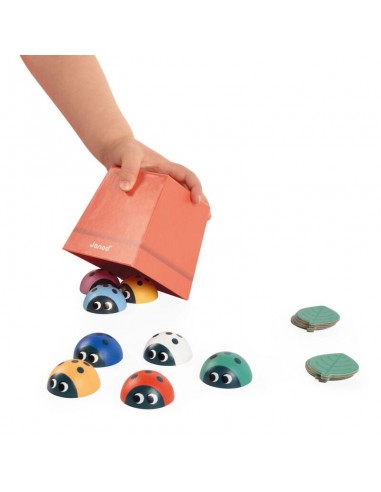 Juego de memoria Mariquitas de Janod.