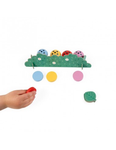 Juego de memoria Mariquitas de Janod.