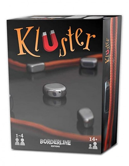 Kluster es un juego magnético de uno a cuatro jugadores.