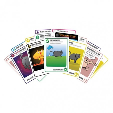 Streaking Kittens es una mini expansión del juego Exploding Kittens.