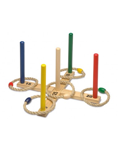 Rings Stick es un juego de habilidad para exteriores de Cayro.