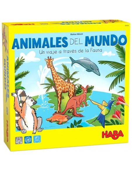 Animales del Mundo es un juego educativo de HABA.