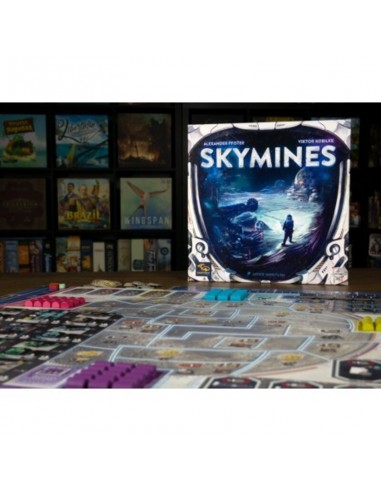 Skymines es un juego eurogame editado por Maldito Games.