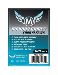 Funda para juego tamaño Euro (Pack of 100) -59 MM X 92 MM