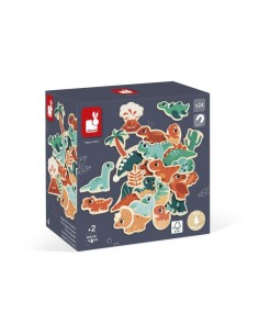 Imanes dino 24 piezas está fabricado por Janod.