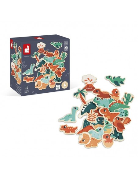 Imanes dino 24 piezas está fabricado por Janod.