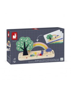 Orientarse en el espacio - El Jardín es un juego de la línea pedagógica de Janod.