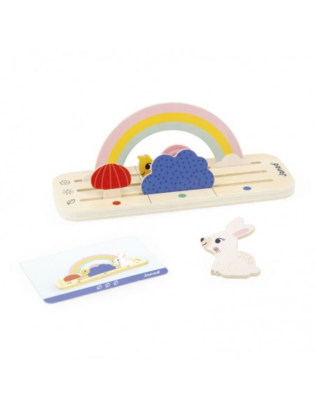 Orientarse en el espacio - El Jardín es un juego de la línea pedagógica de Janod.