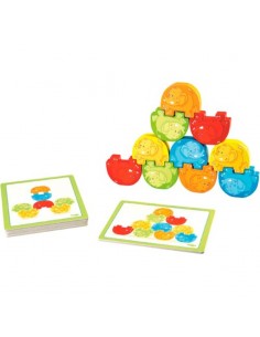 Juego de apilar Tambalefantes es un juego de equilibrio de HABA. 2
