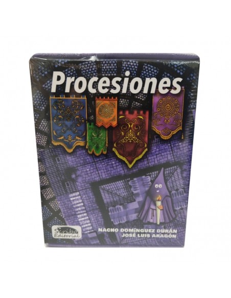 Procesiones es un juego de cartas basado en la Semana Santa.