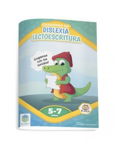 CUADERNO DE DISLEXIA Y LECTOESCRITURA. ¿JUGAMOS CON LOS SONIDOS? 5-7 AÑOS de Aula en Juego.